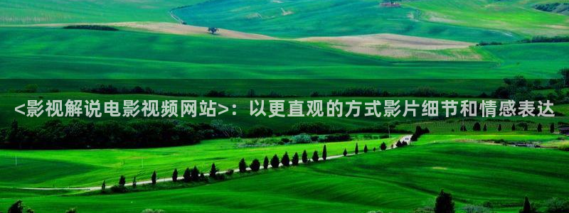秋霞手机免费电影网：<影视解说电影视频网站>：以更直观的方式影片细节和情感表达