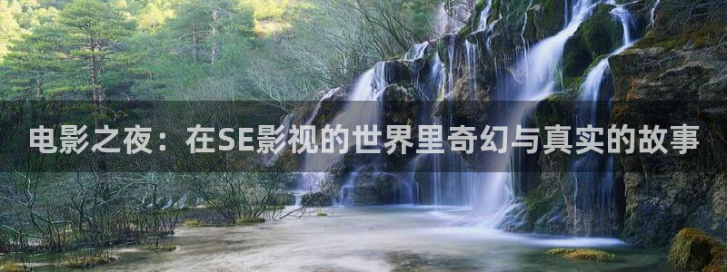 秋霞影院老a影院：电影之夜：在SE影视的世界里奇幻与真实的故事